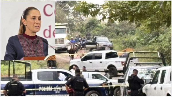 Violencia marca visita de Sheinbaum a Veracruz: decapitan a dos militares y asesinan a un reparador de baches